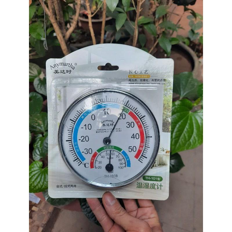 Đồng hồ đo Ẩm kế - Nhiệt kế đo nhiệt độ ẩm độ ngoài trời và trong nhà