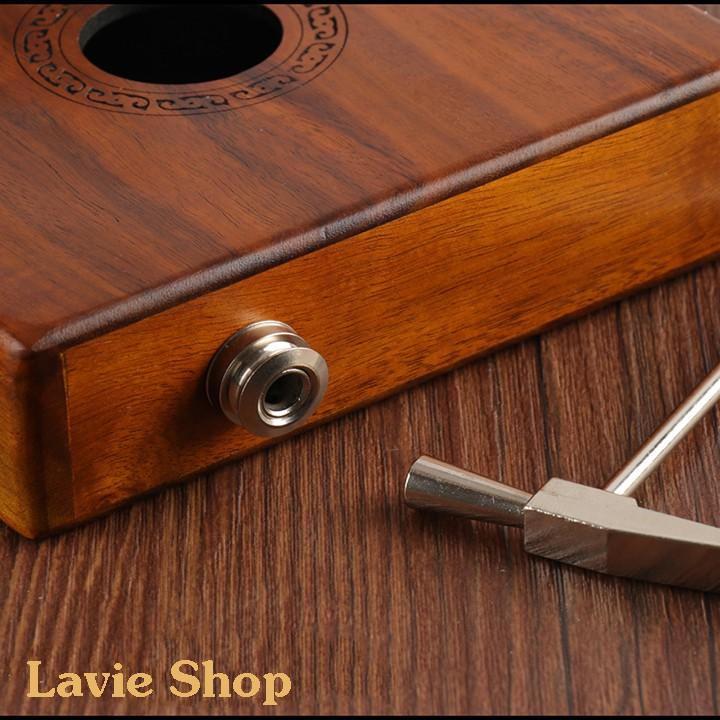 Đàn Kalimba 17 Phím - Đàn Kalimba Thumbs Piano Sử Dụng Ngón Tay TẶNG KÈM Búa Chỉnh Âm, Giấy Dán Nốt, Túi đựng