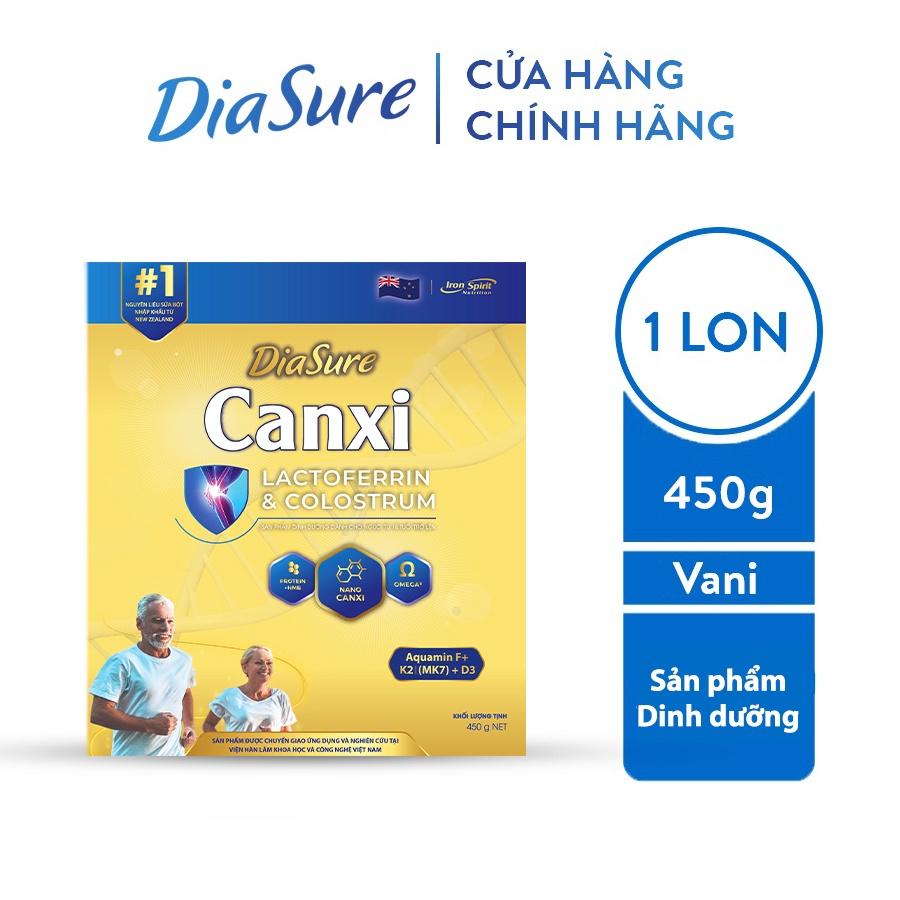 Sữa Diasure Canxi Hộp Giấy 450g (18 GÓI 25G)