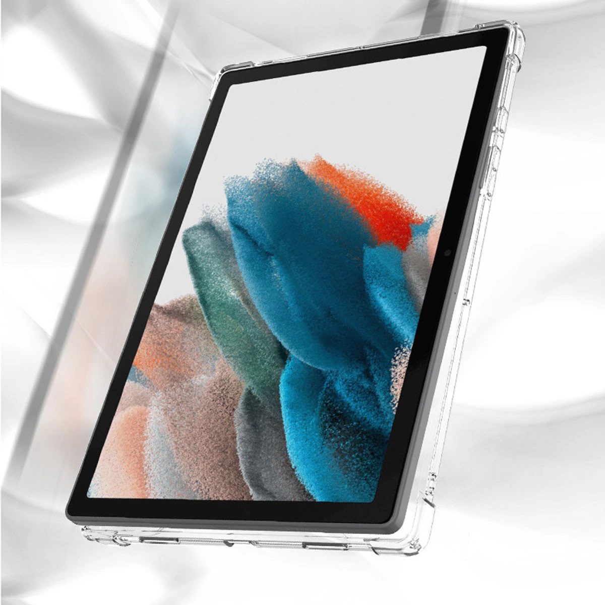 Ốp lưng dẻo trong chống sốc Cho SamSung Galaxy Tab A8 10.5 inch 2022 có bóng khó 4 góc bảo vệ máy