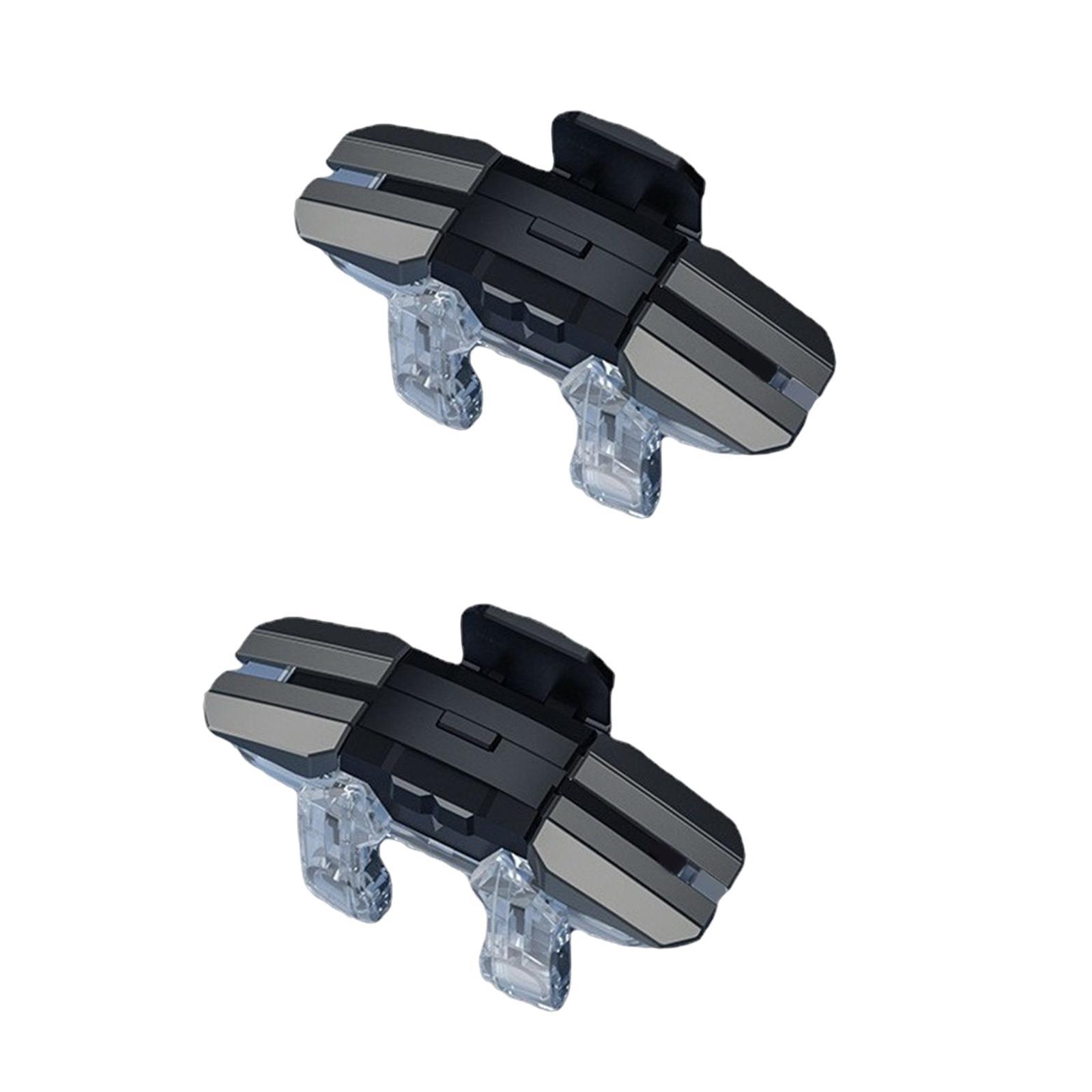 2 Pieces Mobile Game Trigger for Portable Mobile Joystick Trigger