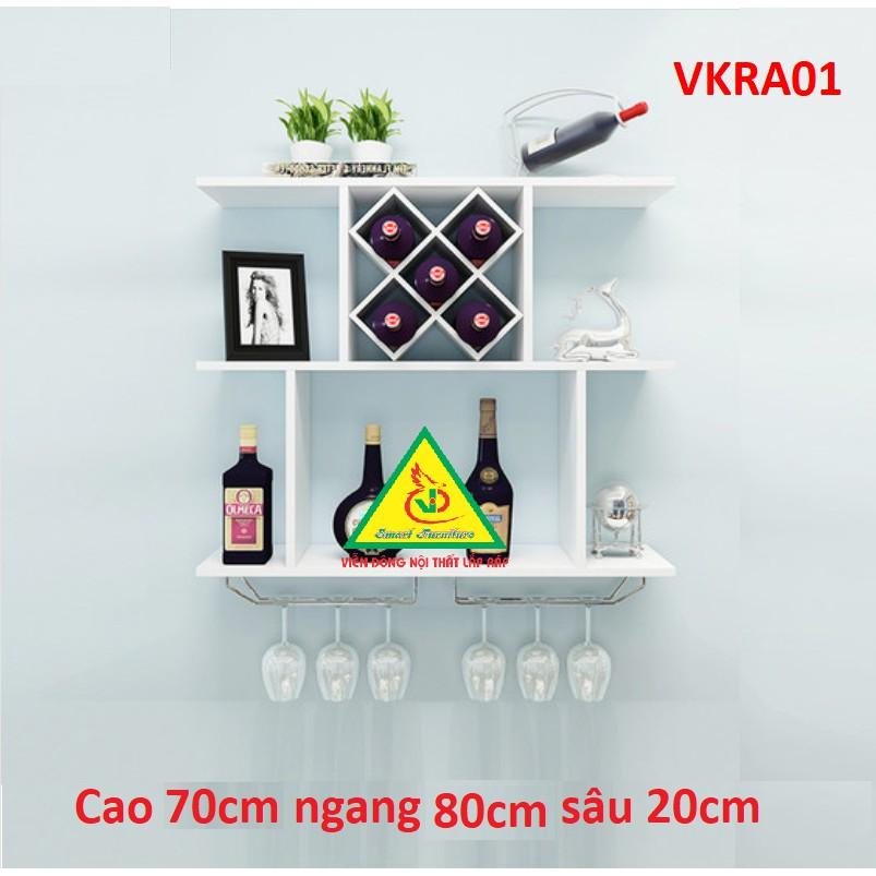 Kệ  trang trí treo tường VKRA01 - Nội thất lắp ráp