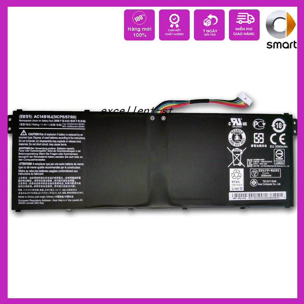 Pin cho Laptop Acer E5-721 E5-731 - Pin Zin - Hàng Chính Hãng