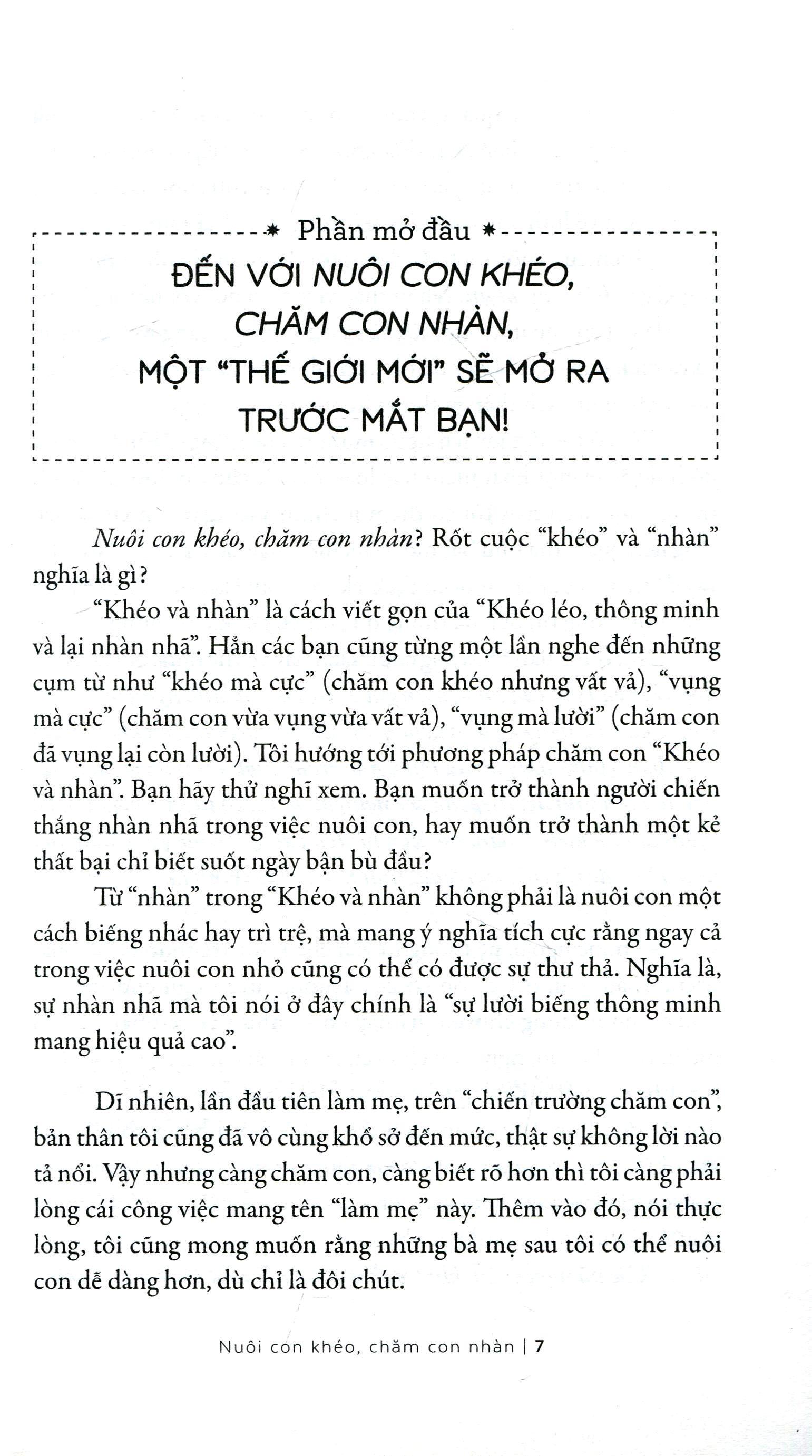 Nuôi Con Khéo, Chăm Con Nhàn
