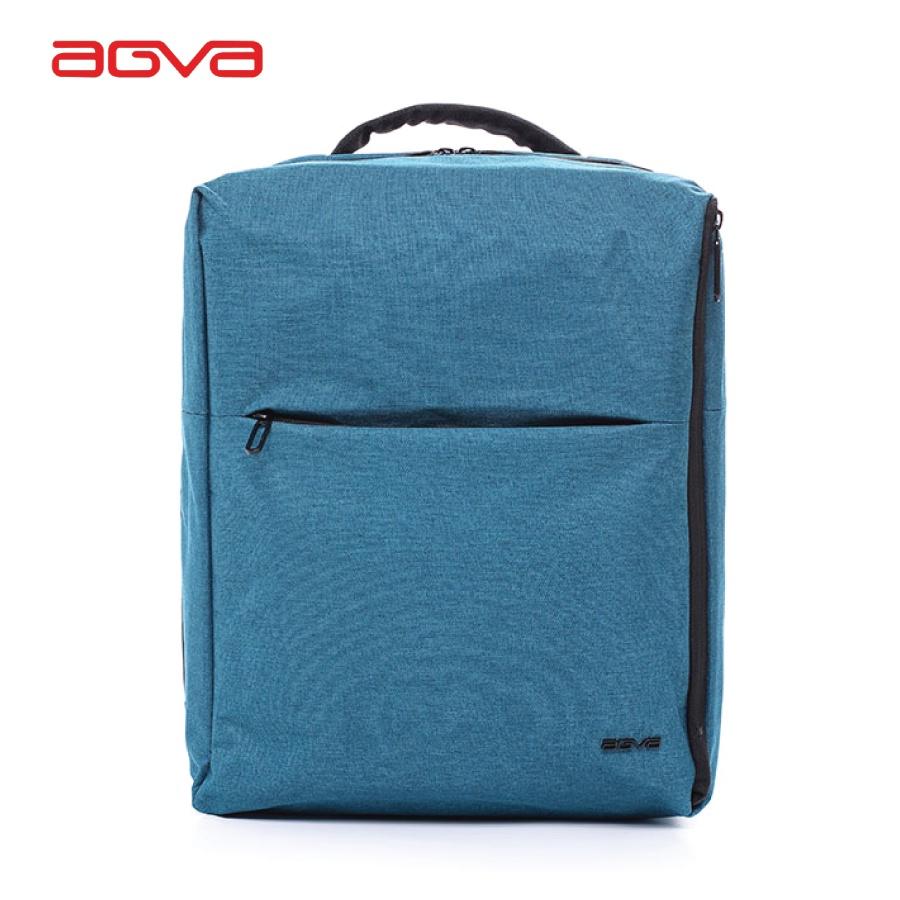 Balo Laptop AGVA Milano 15.6 inch Kích thước 30 x 14 x 40 cm , Màu Xanh teal và Màu Xám, Mã LTB350, Chính hãng