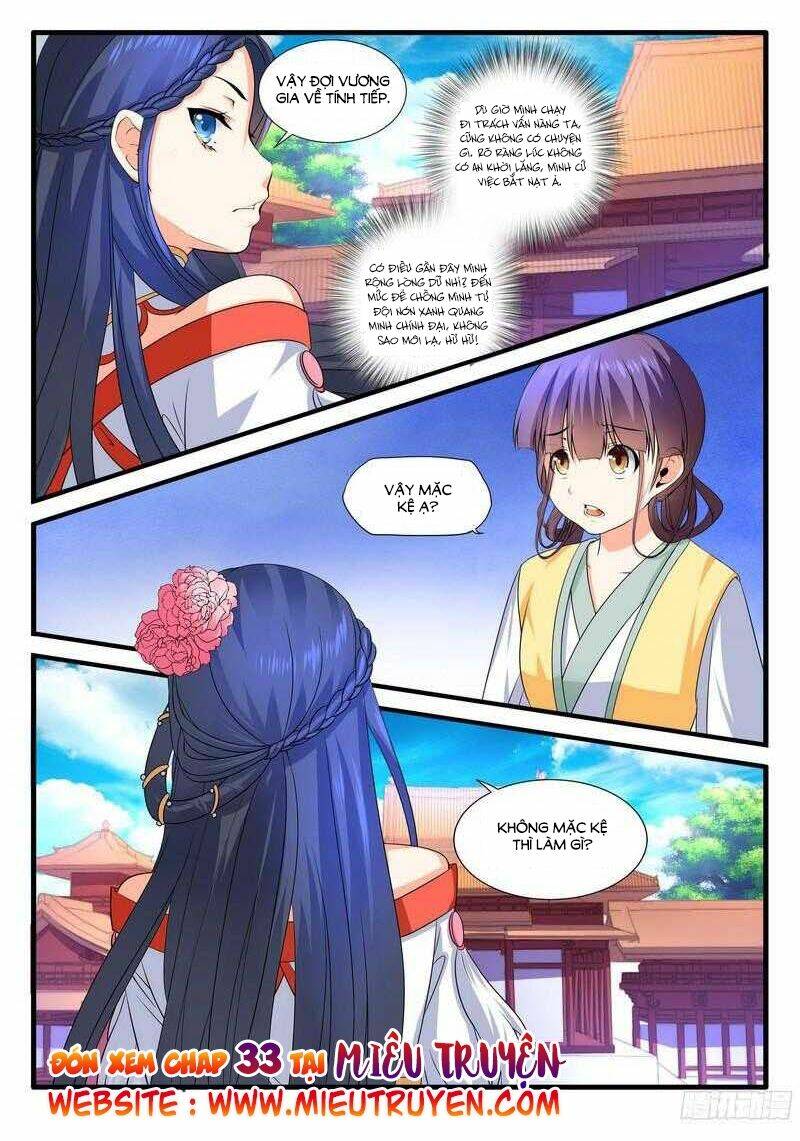 y nữ khuynh thành - thịnh sủng vương phi chapter 32 10