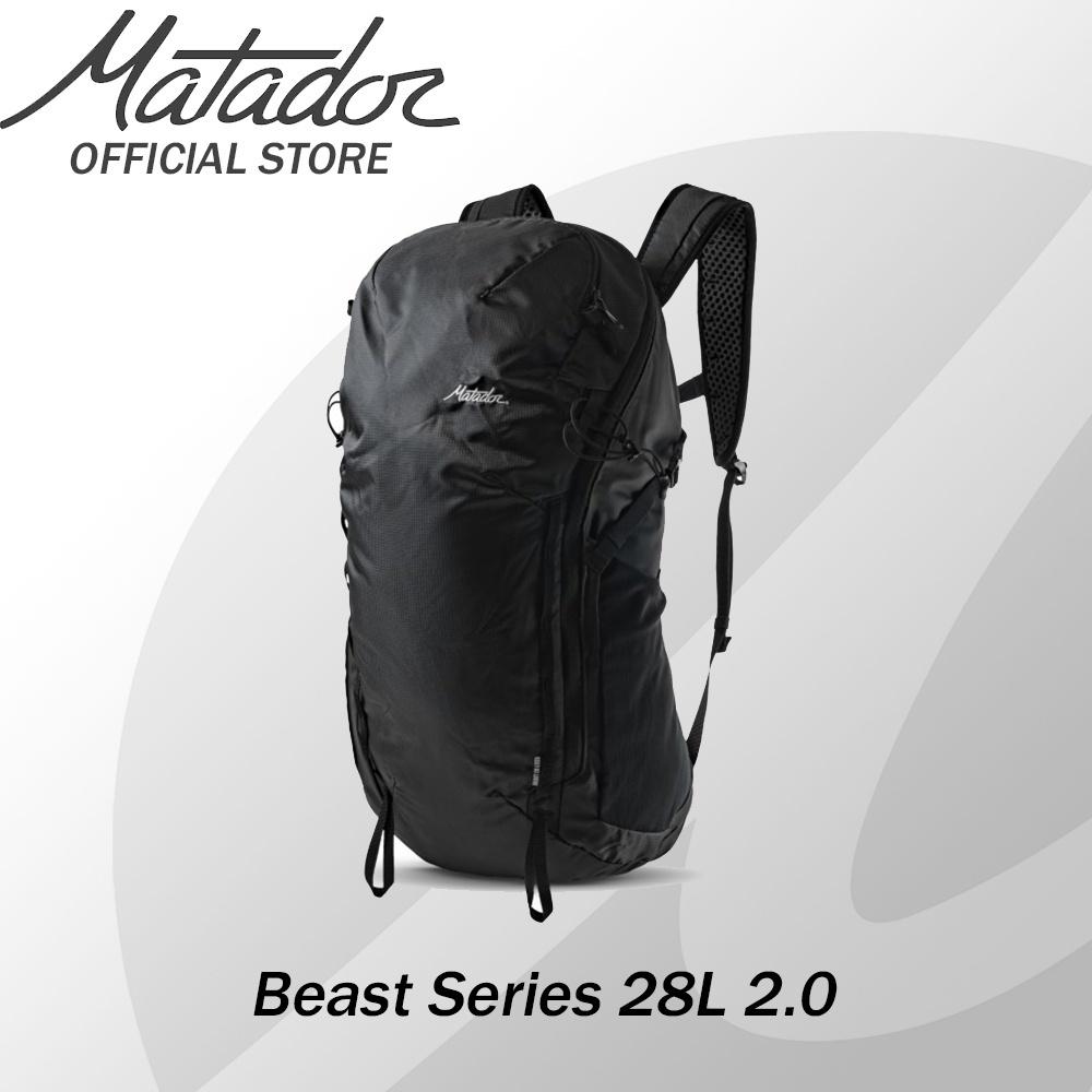 Balo du lịch và leo núi Matador Beast28 siêu nhẹ, Chất liệu Robic Nylon bền bỉ - Hàng chính hãng