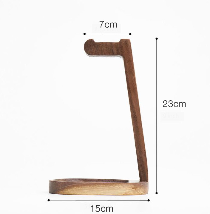 Giá đỡ tai nghe bằng gỗ MetaWood, phù hợp cho nhiều loại tai nghe, chất liệu gỗ tự nhiên, an toàn, gỗ Muồng Đen cao cấp