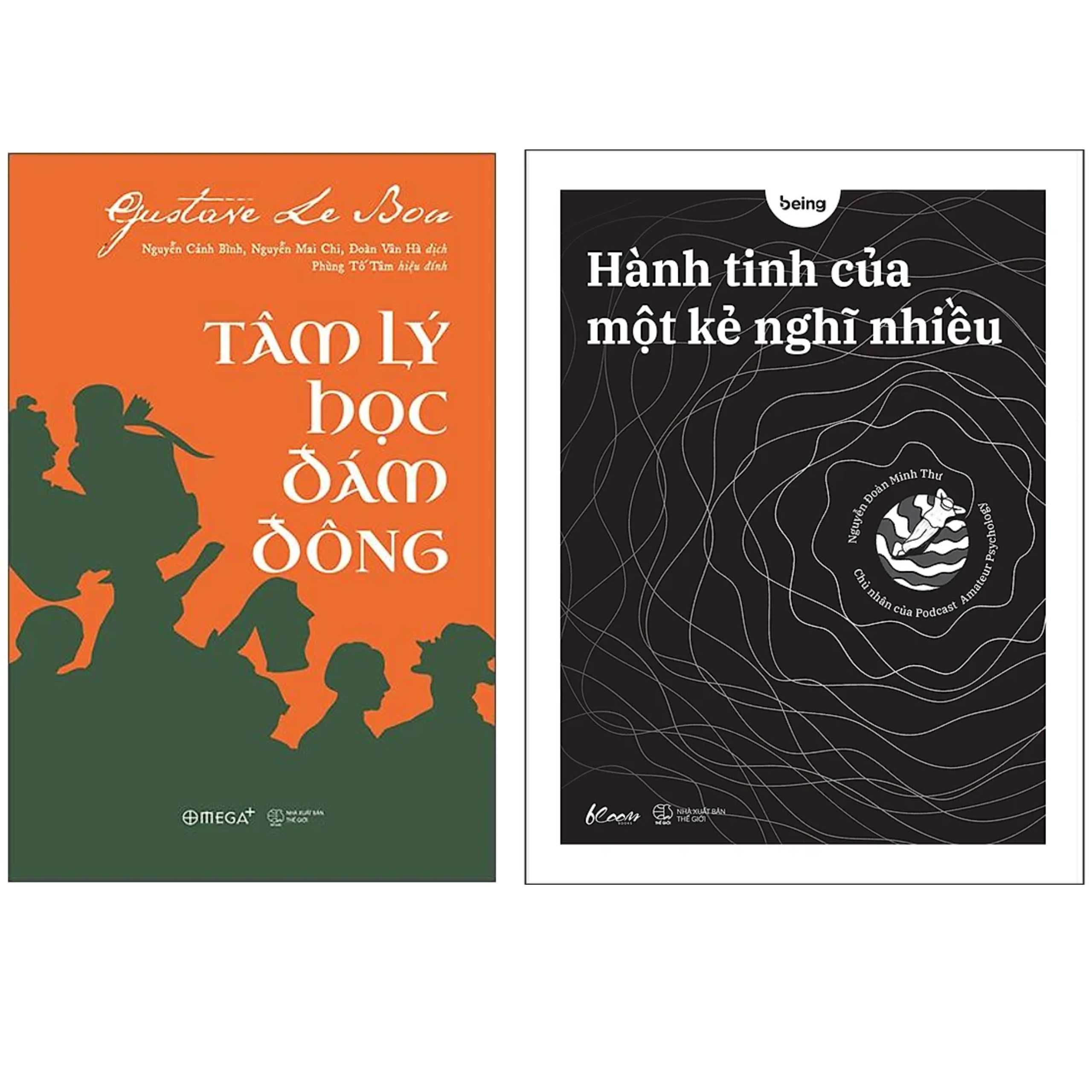 Combo 2Q: Tâm Lý Học Đám Đông + Hành Tinh Của Một Kẻ Nghĩ Nhiều
