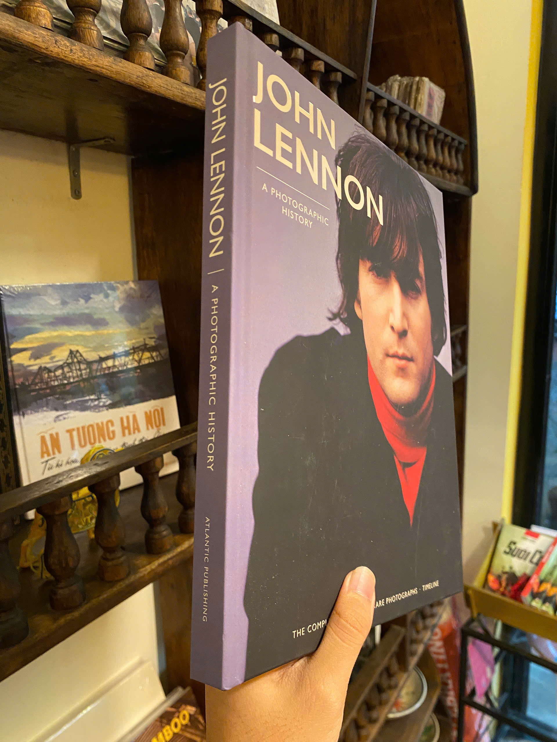 Sách - John Lennon: A Photographic History - A Complete Story by Rickayzen Clayton Thomas