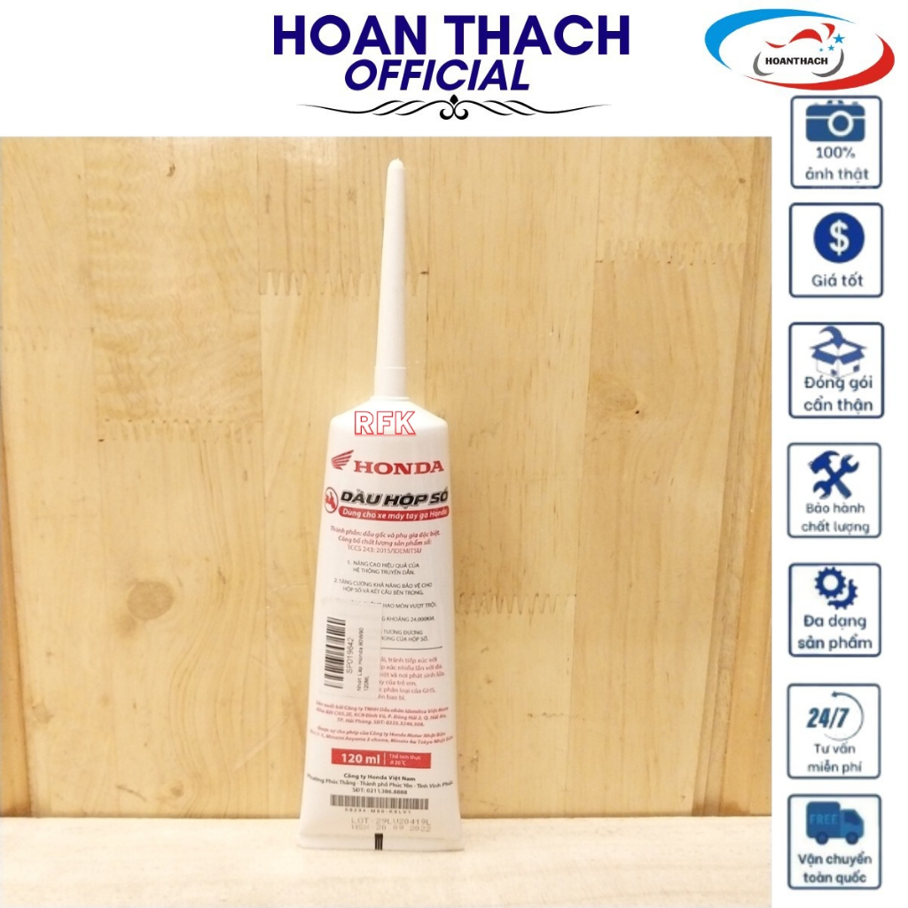 Nhớt Láp 80W90 120ML, Dùng cho nhiều dòng xe HOANTHACH SP019642