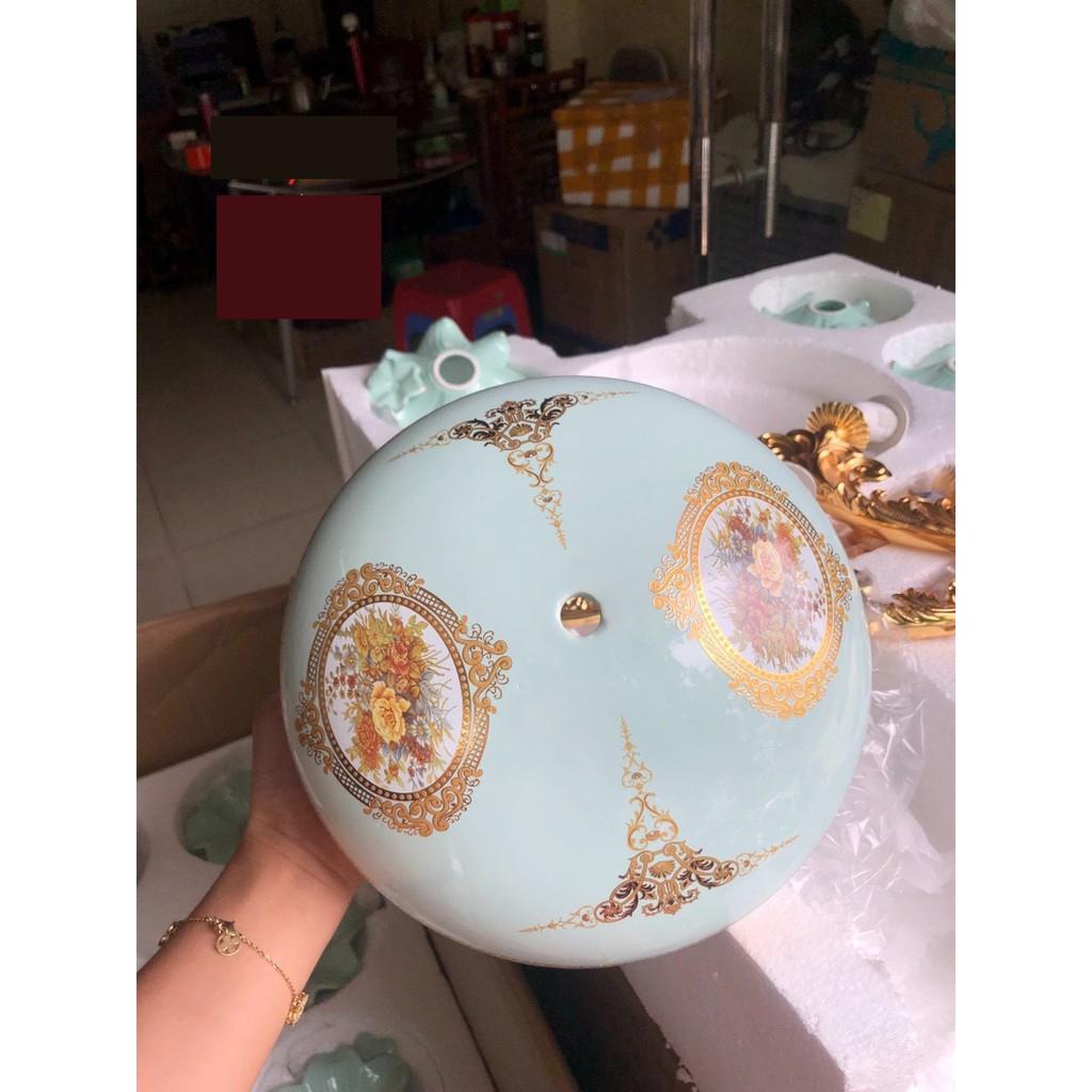 Đèn chùm pha lê VERSAI LOUIS 15 tay loại chuẩn nhất phong cách châu âu sang trọng cổ điển - kèm bóng nến