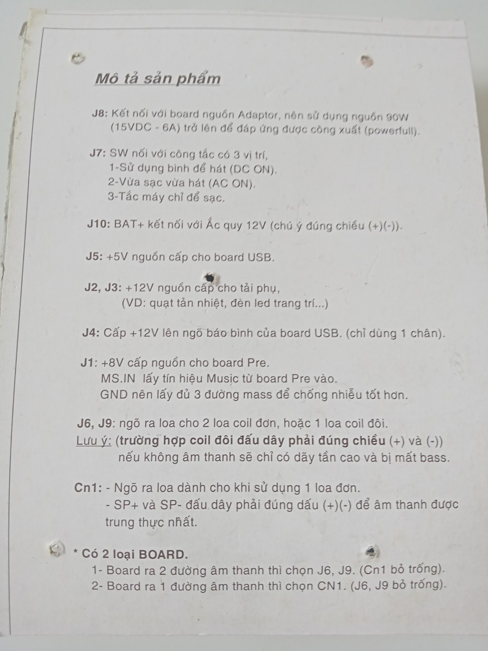 MẠCH KHUYẾCH ĐẠI ÂM THANH 200W LOA 3 TẤC ĐẾN 4 TẤC