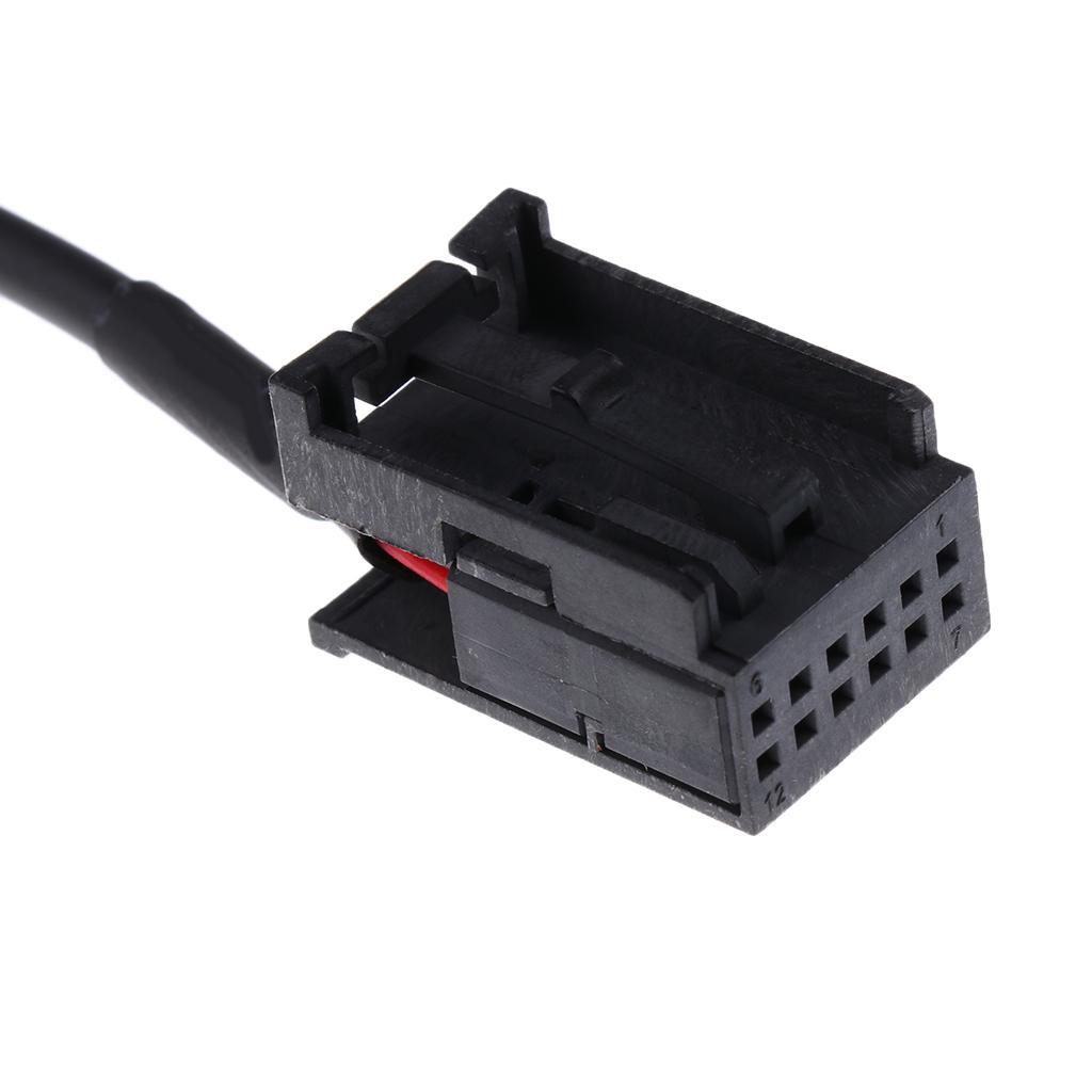 2-10pack Car 3.5mm Male Aux Audio Input Cable Adapter for Ford Focus Fiesta