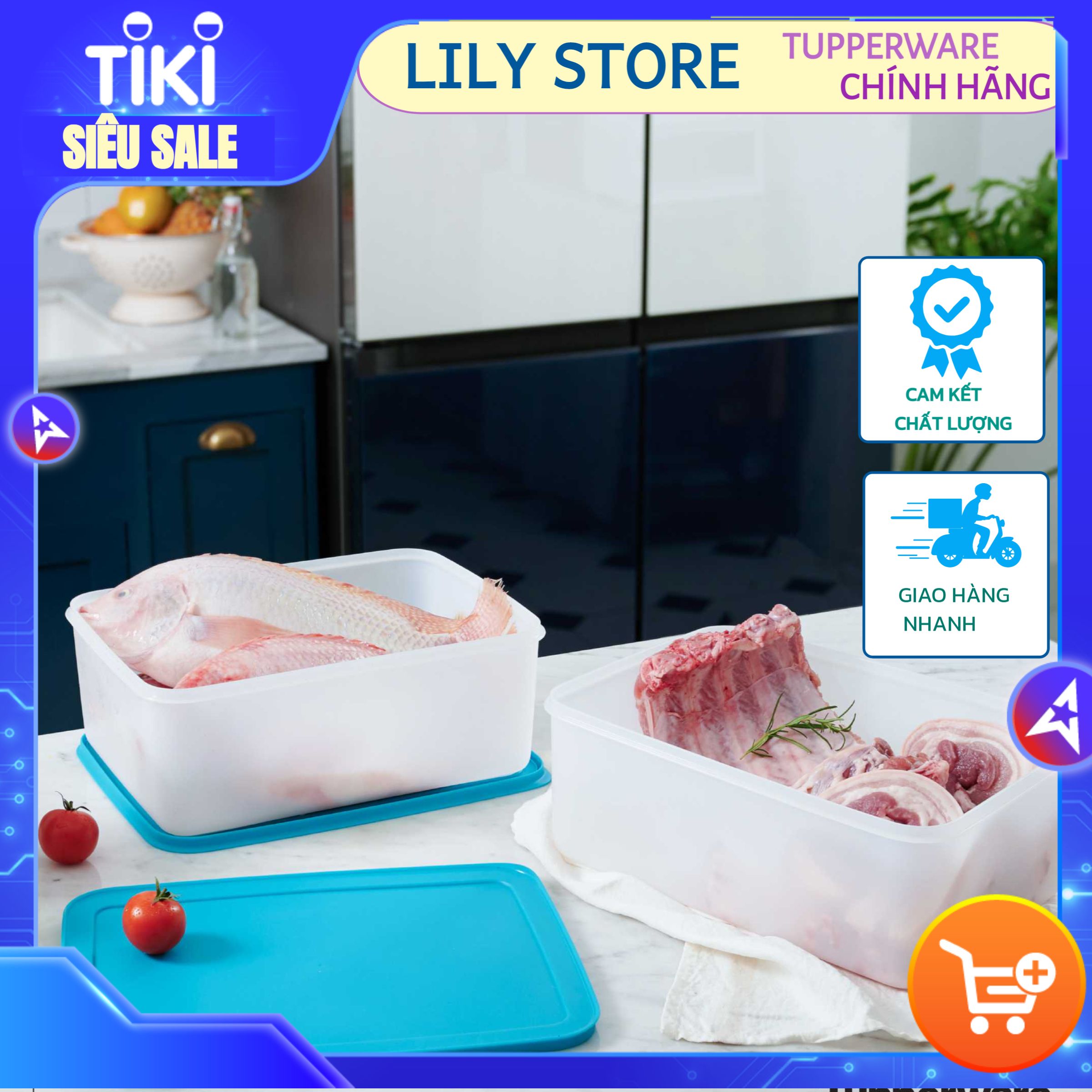 Hộp trữ đông Freezermate Gen II 5.7L - Tupperware