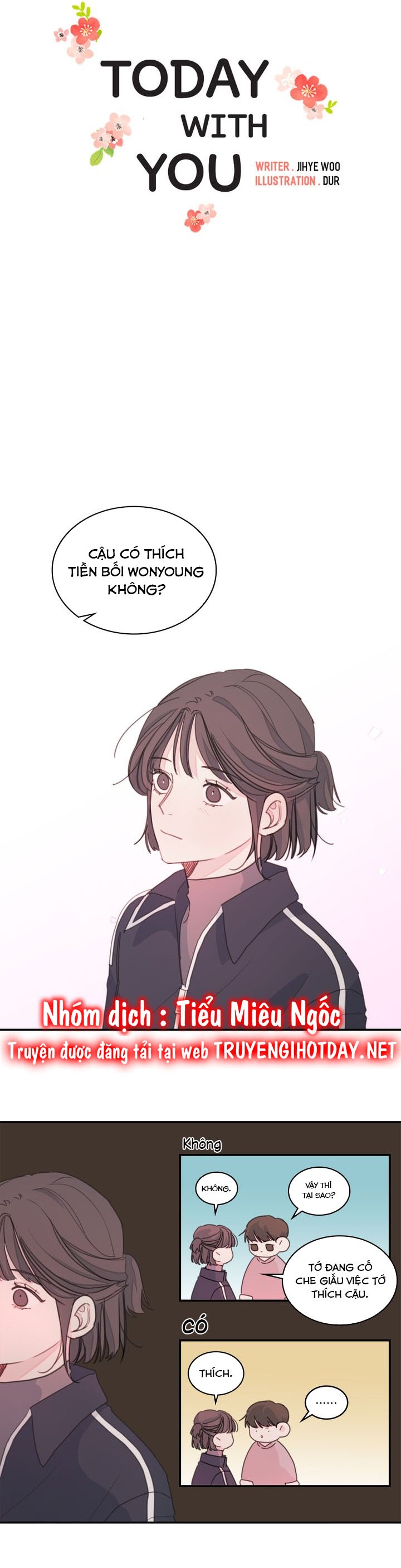 hôm nay cùng với em chapter 13 2