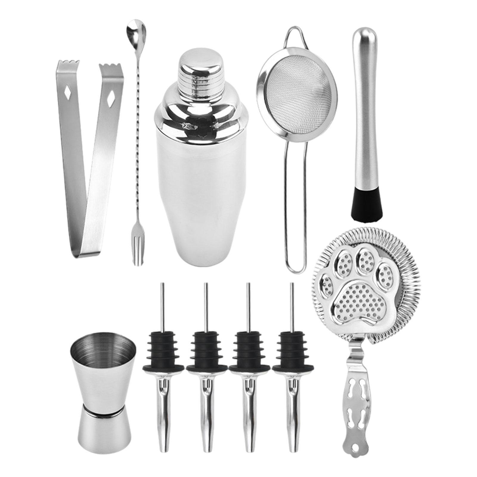 Cocktail Shaker Kits Cocktail Making Set for Drink Traveling Bar Accessories
