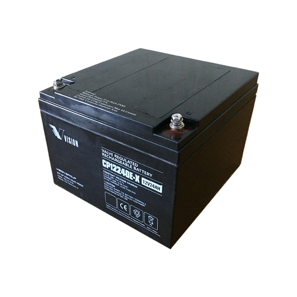 Ắc Quy Lưu Điện VISION CP12240E-X 12V-24AH, Chuyên Dùng Cho Nguồn Dự Phòng