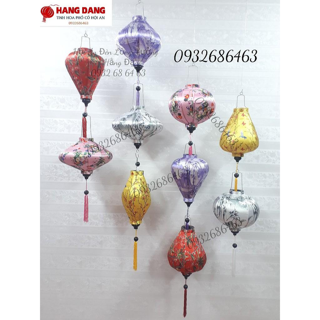 Đèn lồng Hội an DÁNG TỎI hoa vănGIÁ XƯỞNG size30cm,35cm,45cm họa tiết hoa văn chống nước tốt, giá rẻ