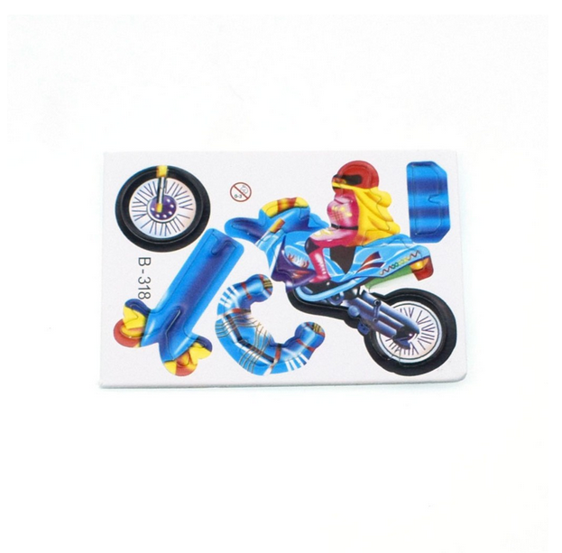 Mô hình mô tô 3D lắp ghép độc đáo - Đồ trang trí, quà tặng cho bé - Giao mẫu ngẫu nhiên
