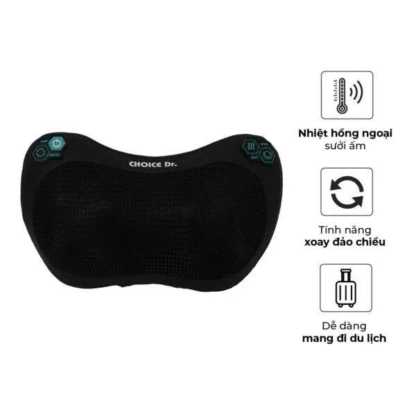 Gối massage Choice Dr. D Hàng C-022 Hàng chính hãng
