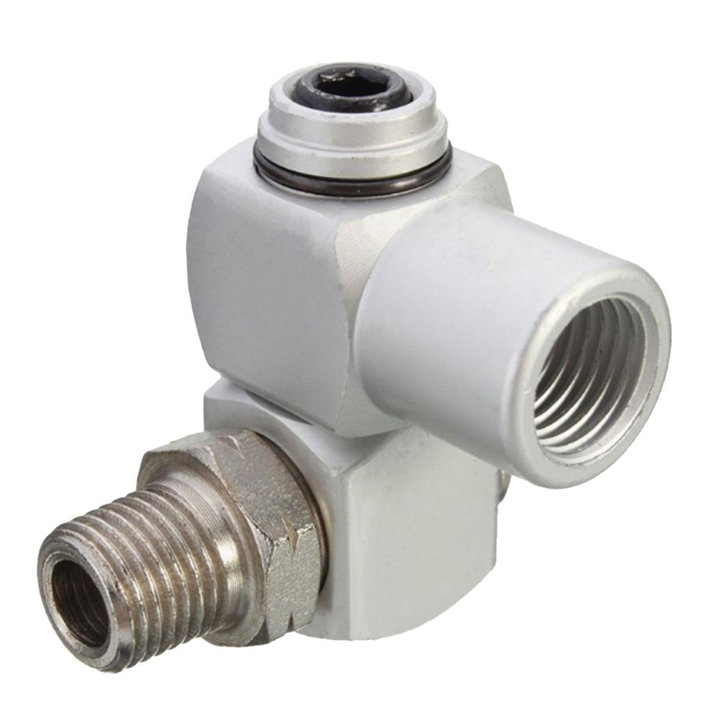 Đầu Khớp Nối Khí Nén Xoay 360 Độ 1/4 Chuyên Dụng