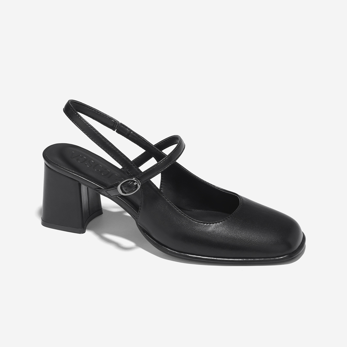 Vascara Giày Slingback Gót Trụ Quai Mary Janes - BMN 0672