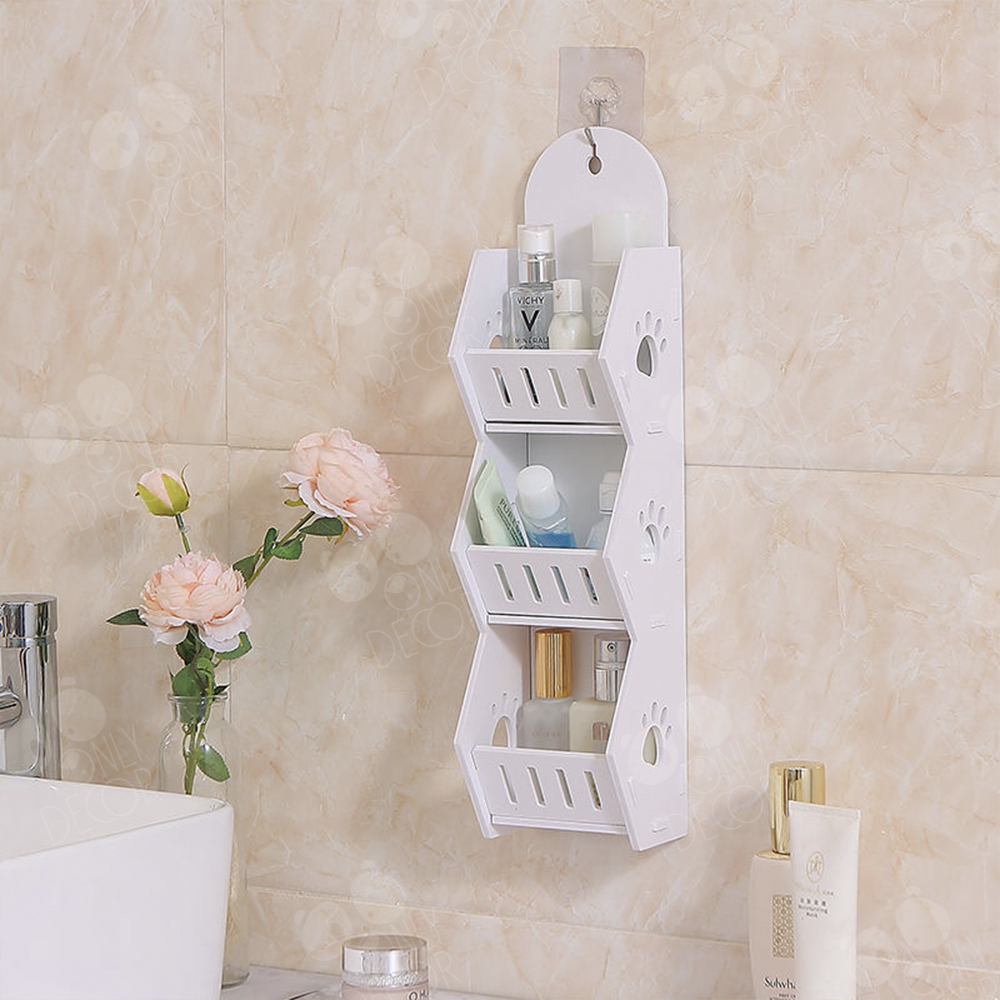 Giá treo nhà tắm chống nước, chống mốc 45x10x12cm