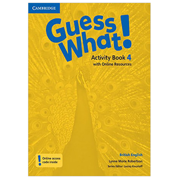 Guess What! Level 4 Activity Book with Online Resources British English