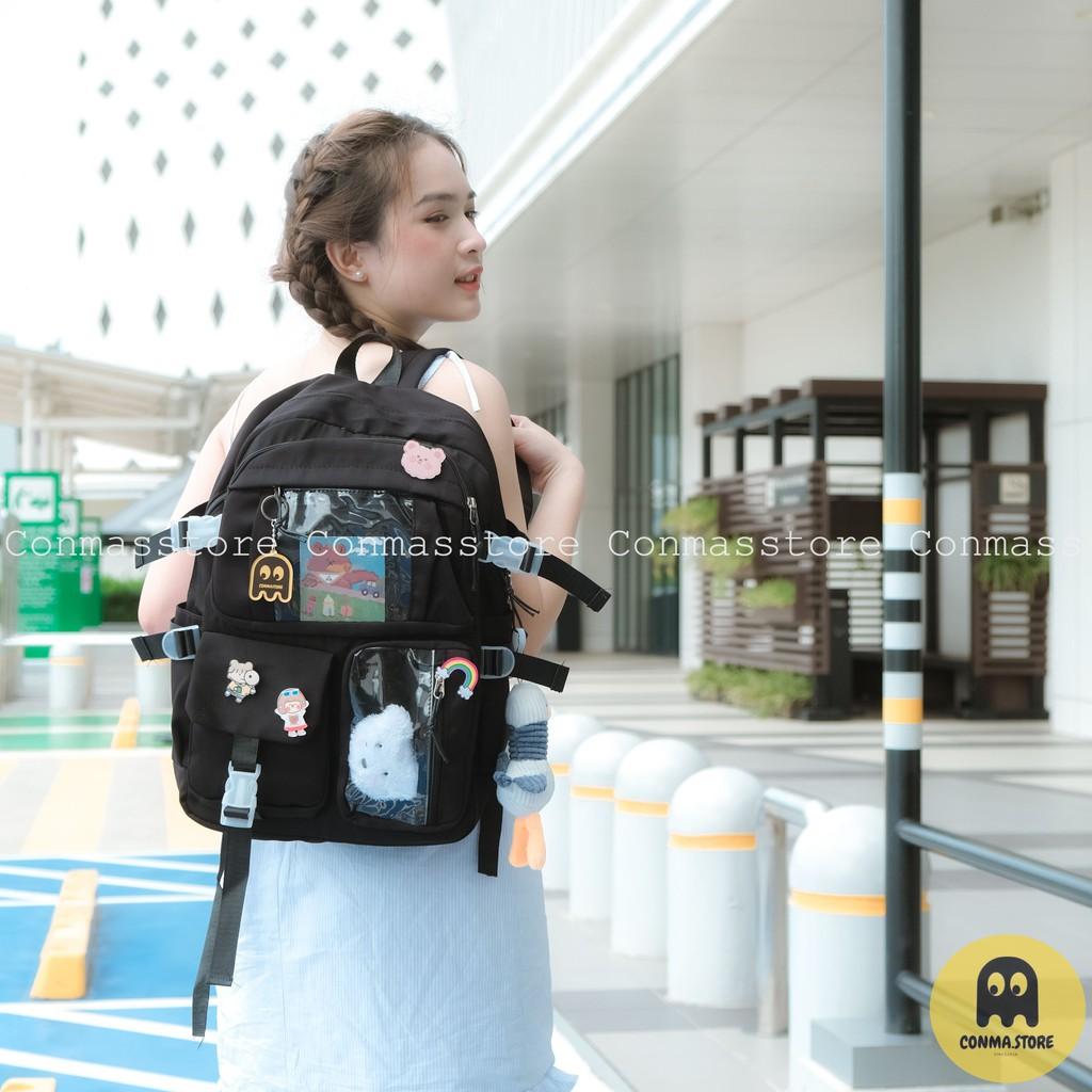 Balo đen túi trong dài hot 2021 HÀNG CÓ SẴN