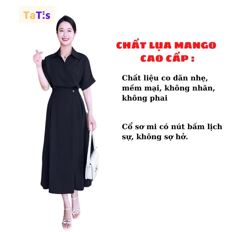 Đầm Trung Niên Cho Mẹ Dự Tiệc Sang Trọng, Váy Nữ Công Sở Bigsize