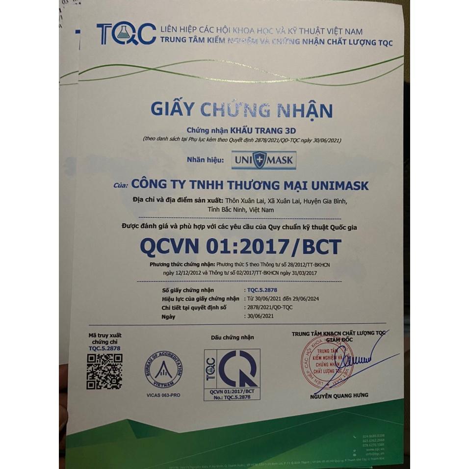 Sỉ thùng khẩu trang KF94 UNI MASK Chống Bụi Mịn Và Kháng Khuẩn Hàng Cao Cấp Hàn Quốc