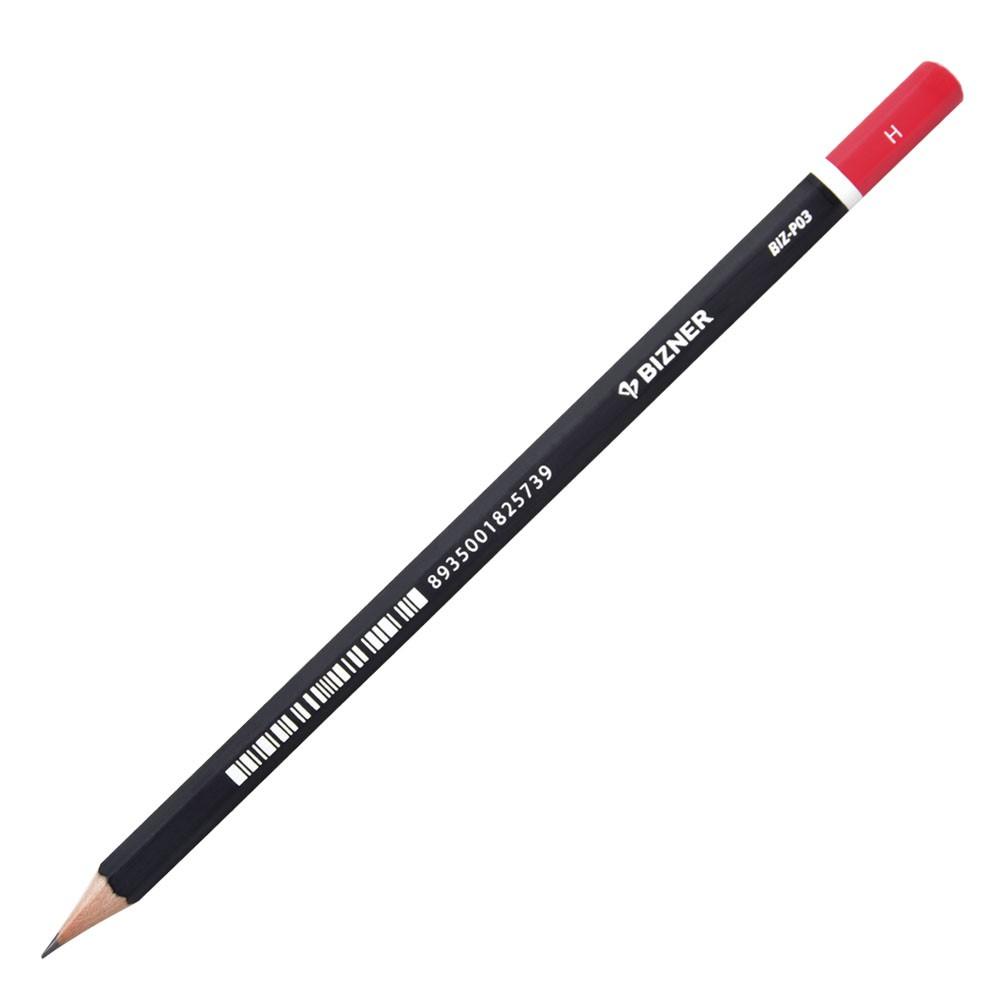 Bút chì gỗ HB cao cấp Bizner BIZ-P03