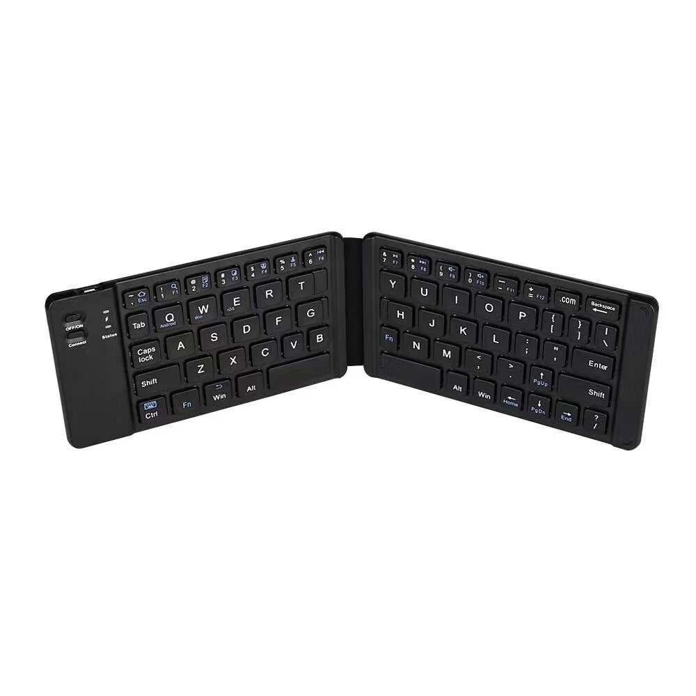 Mini Không Dây Bluetooth-Tương Thích Gấp Bàn Phím Di Động Siêu Mỏng Có Thể Gập Lại BT Bàn Phím Cho IOS Android Windows Điện Thoại Thông Minh