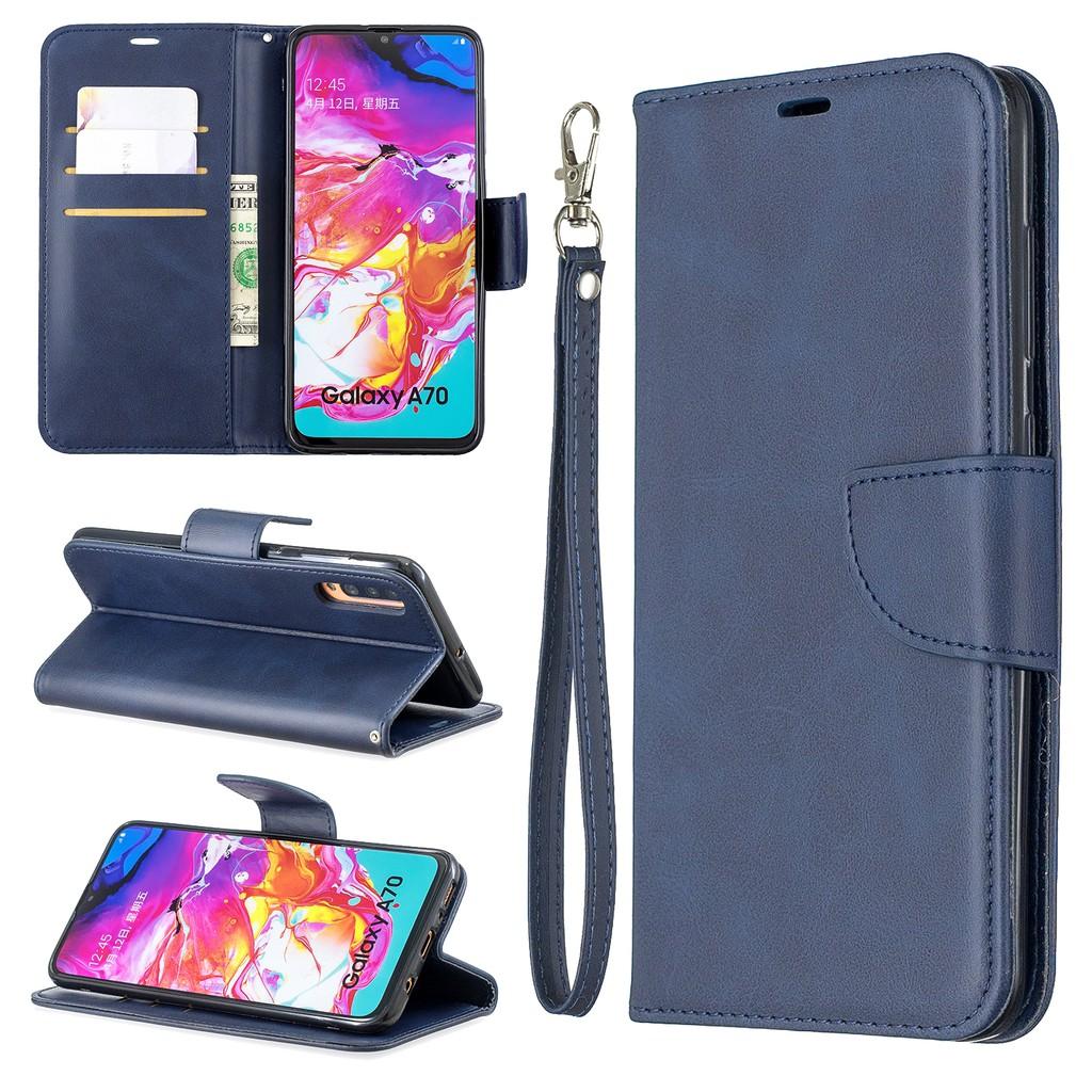 Ốp lưng da ví gập cho Samsung Galaxy A70S A50S A30S A20S A10S A70 A50 A40 A30 A20 A10