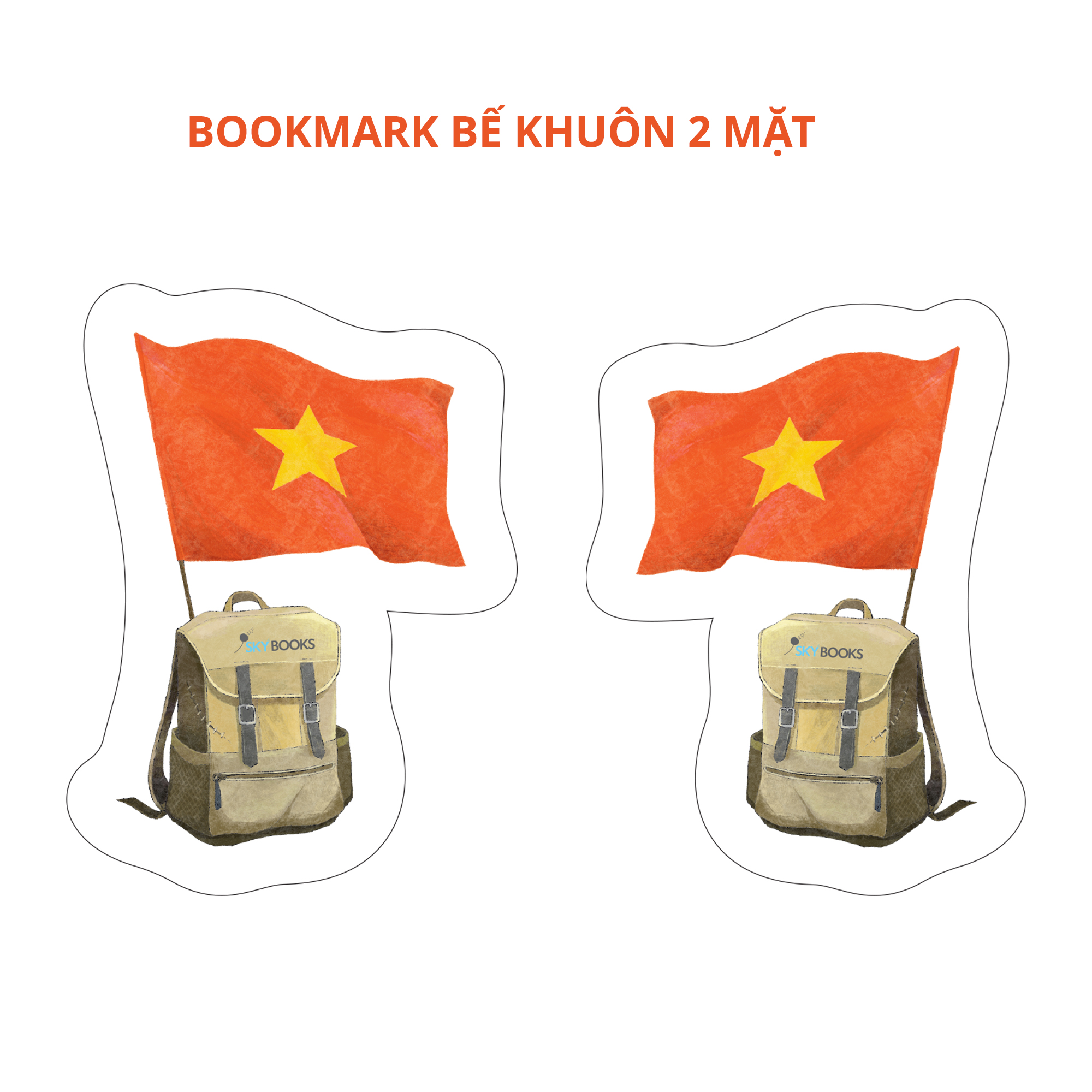 Lá cờ bên chiếc ba lô