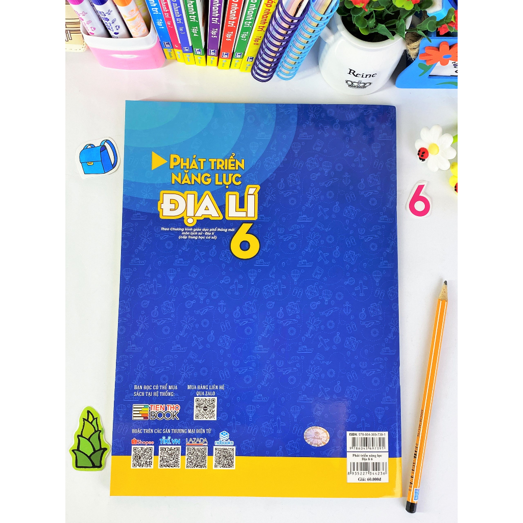 Sách - Phát Triển Năng Lực Địa Lí Lớp 6 - ndbooks