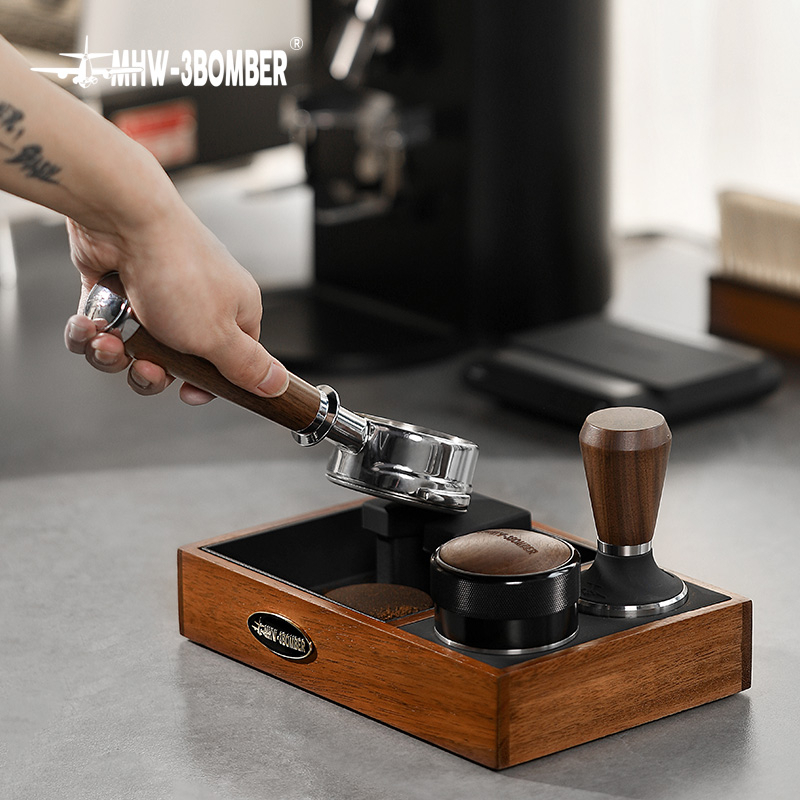 Kệ Đập Bã Cà Phê Đa Chức Năng 51-58mm MHW-3BOMBER  MULTIFUNCTIONAL ESPRESSO KNOCK BOX 51-58MM UNIVERSAL