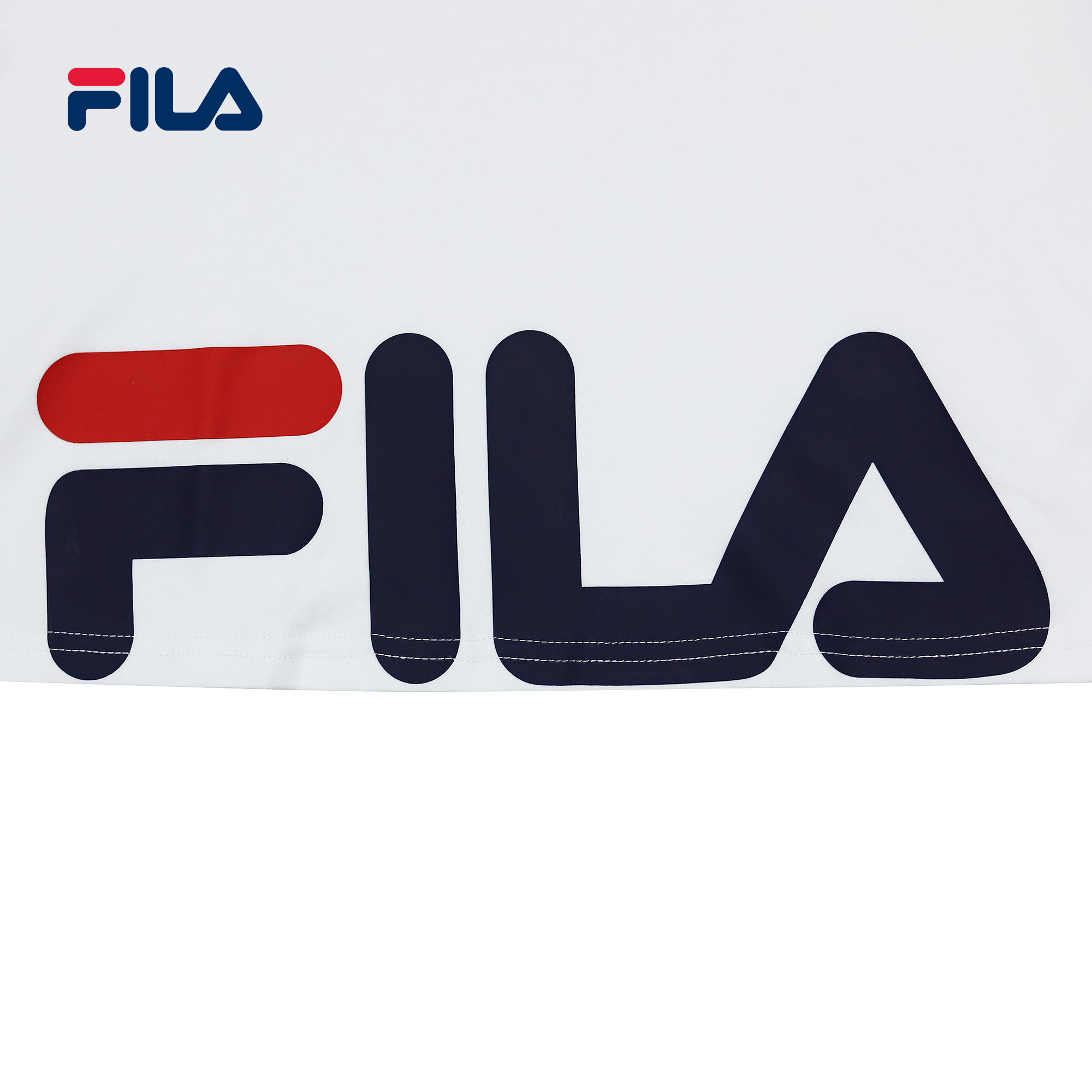 Áo thun tay ngắn nữ FILA REFLECTIVE STRIPE - FLAK9025W