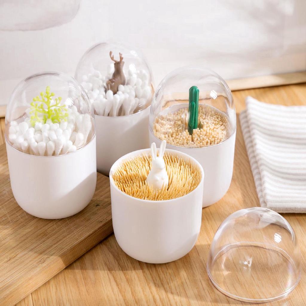 Hộp đựng tăm xỉa răng hình hoạt hình dễ thương