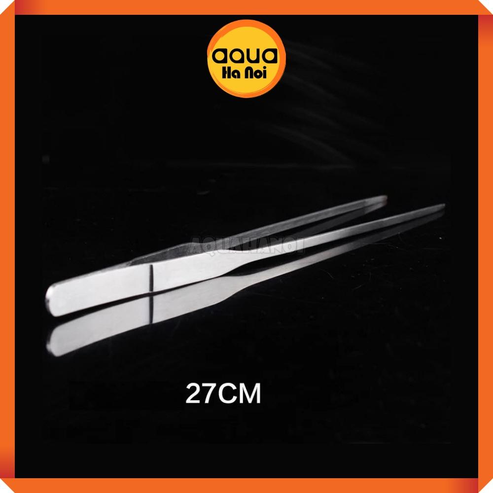 Nhíp Jusuo mũi thẳng/mũi cong trồng cây thủy sinh 27 cm - nhíp inox chống gỉ