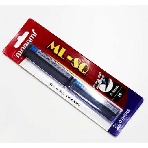 Ruột bút chì bấm Moami 0.5/0.7mm (Vĩ 2 hộp)