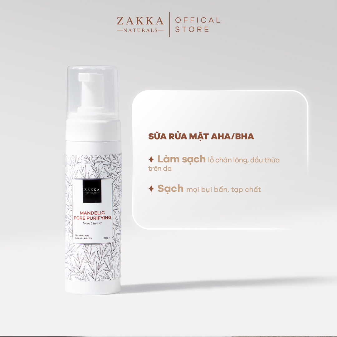 Bộ Chăm Sóc Da Mụn Chuyên Sâu Zakka Naturals