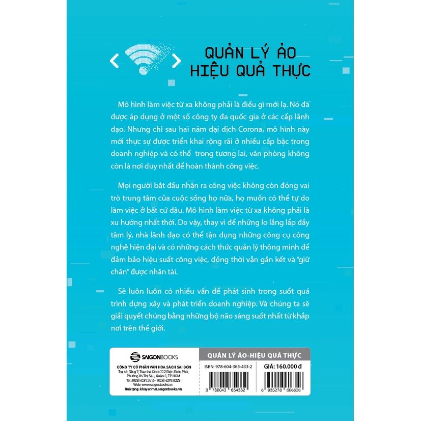 SÁCH - Quản lý ảo, hiệu quả thực - Tác giả David Burkus