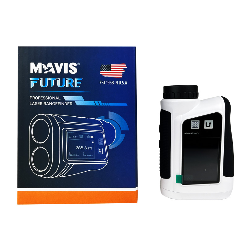 Ống nhòm đo khoảng cách Mavis Future đo đến 800m, pin sạc, màn hình LCD, có bù góc, đo góc nghiêng, đo thẳng, đo đạc và bản đồ, an ninh, quan sát, môi trường lâm nghiệp, đi rừng, sân golf, khảo sát ngoài trời - hàng chính hãng