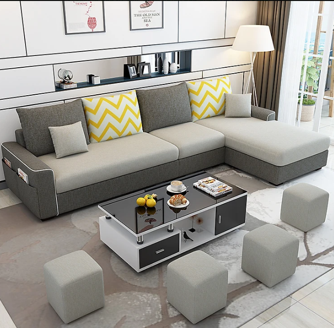 Sofa Phòng Khách Phối Màu Hiện Đại Tundo  DP-PK23 - Nhiều màu lựa chọn