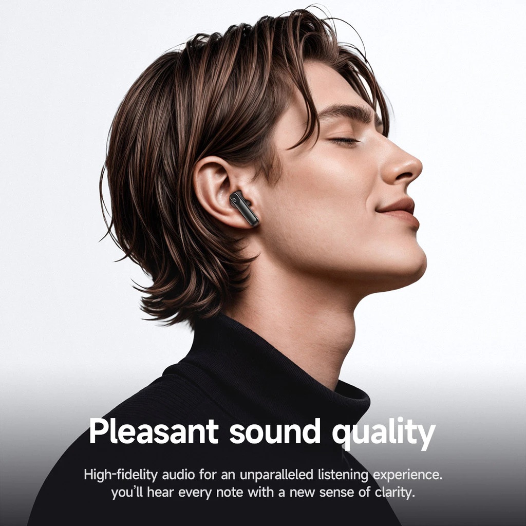 Tai nghe Bluetooth phiên dịch AI thông minh Hoco EQ27 Fun chống ồn ANC+ENC, Bluetooth 5.4, pin trâu 7h, hỗ trợ dịch thuật 134 ngôn ngữ khi gọi điện, trò chuyện, video call- Hàng chính hãng