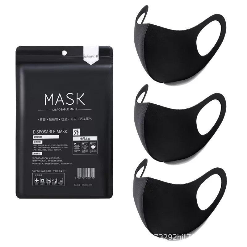 TÚI 3 CHIẾC KHẨU TRANG MASK NHẬP KHẨU CAO CẤP 88024 SHOP HOÀNG XUÂN