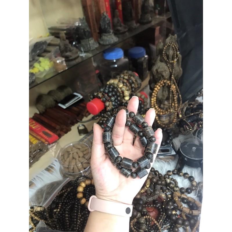 Vòng Trúc Trầm hương sánh chìm L2 Nam 16-18li