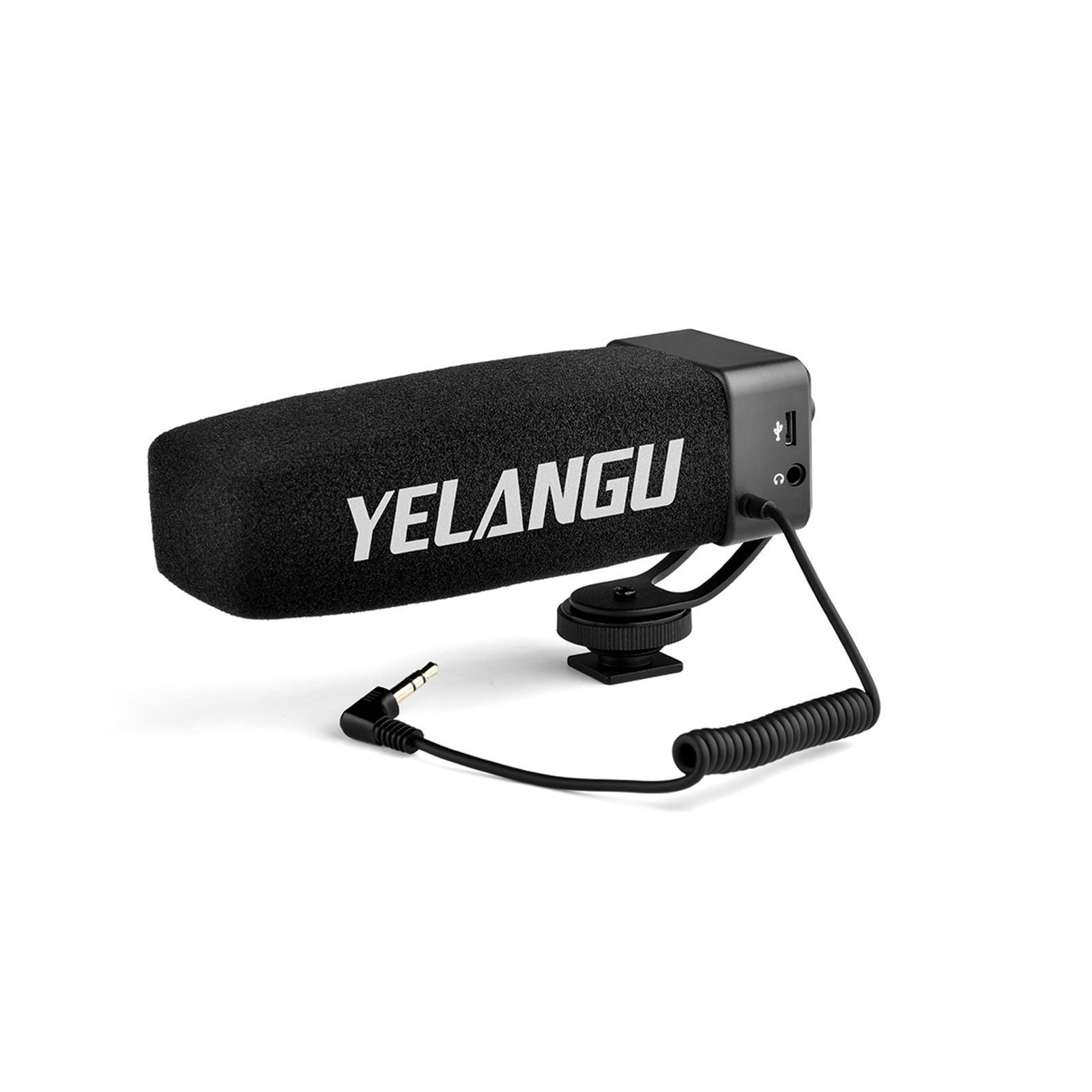 Camera Microphone Recording Video Mic for Smartphone Camera with 3.5mm Plug
